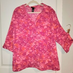 Maghie Barnes Pink Campshirt
